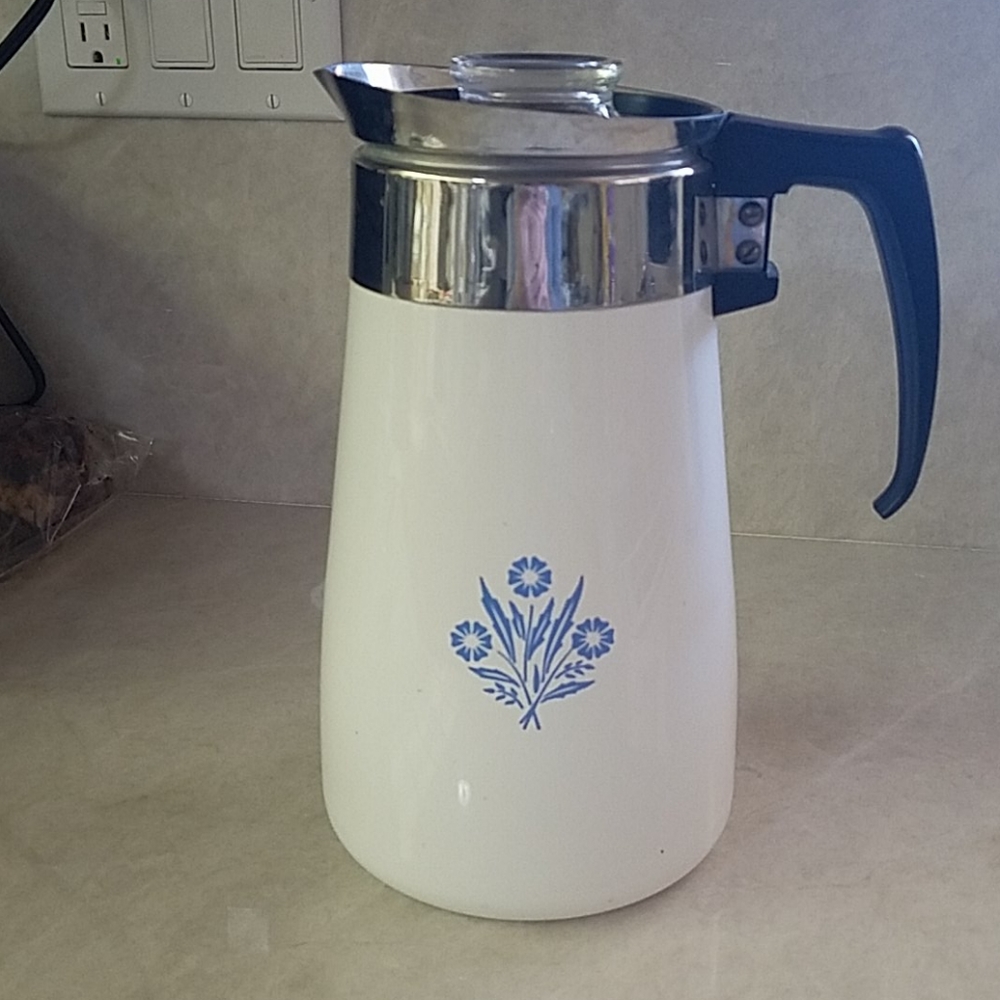 Vintage Corningware coffeepot